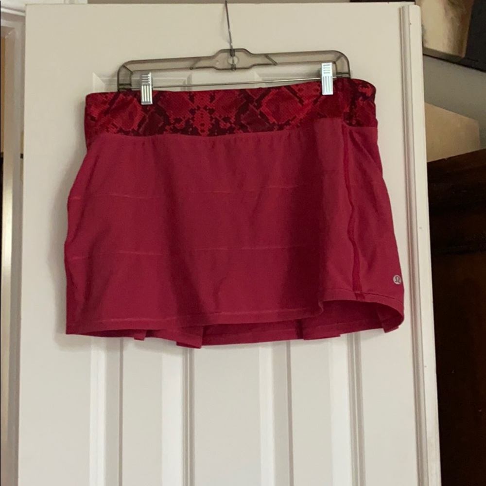 Lululemon Pace Rival Skirt